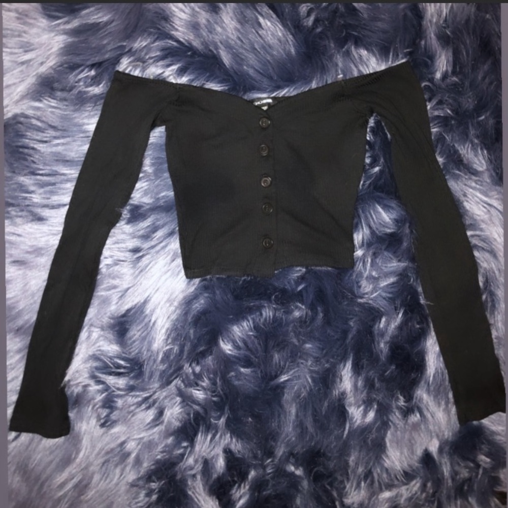 Fashion Nova- Talk That Talk Shirt- Size XS
